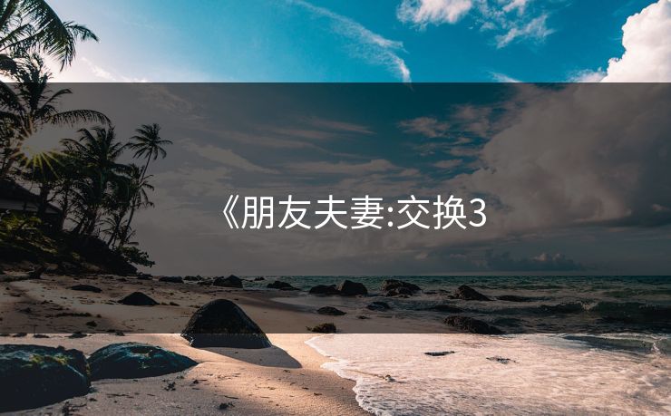 《朋友夫妻:交换3
